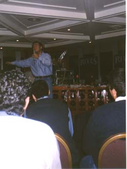 El Pulpi cantando en Mallorca
